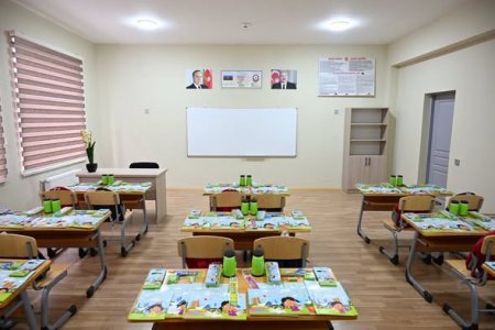 Ucar şəhəri 2 nömrəli tam orta ümumtəhsil məktəbin yeni binası istifadəyə verilib