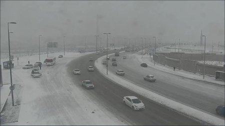 DİN qarlı hava ilə bağlı hərəkət iştirakçılarına müraciət etdi