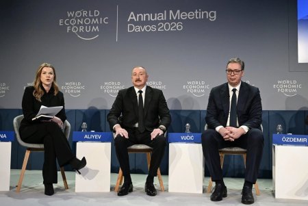 İlham Əliyev Davosda Avrasiya ilə bağlı panel iclasında iştirak etdi