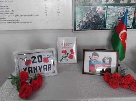 20 Yanvar faciəsinin 36-cı ildönümünə həsr olunmuş silsilə tədbirlər keçirilib