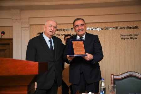 AMEA-nın müxbir üzvü, professor İbrahim Cəfərovun 70 illik yubileyi keçirilib