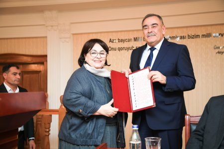 AMEA-nın müxbir üzvü, professor İbrahim Cəfərovun 70 illik yubileyi keçirilib