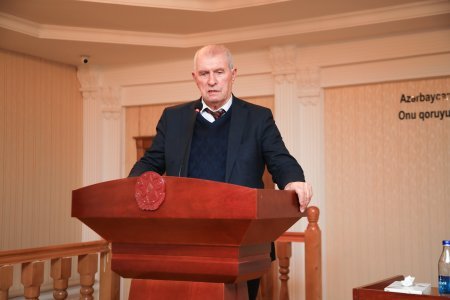 AMEA-nın müxbir üzvü, professor İbrahim Cəfərovun 70 illik yubileyi keçirilib