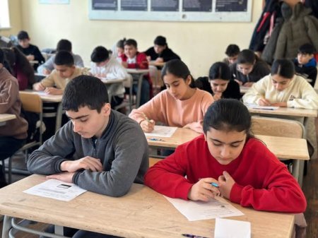 Lütfizadə adına Riyaziyyat-məntiq Olimpiadasının və Məktəblilərarası Fənn Müsabiqəsinin məktəb turu keçirilib