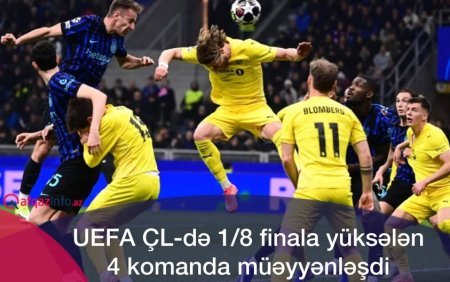 UEFA Çempionlar Liqasında pley-off mərhələsinin cavab oyunları keçirilib