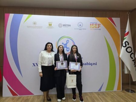 “Sabahın alimləri” müsabiqəsində  şagirdlərimiz uğur qazanıb