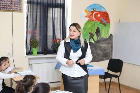 “Qaraca Çoban” mövzusunda nümunəvi dərs təqdim olunmuşdur