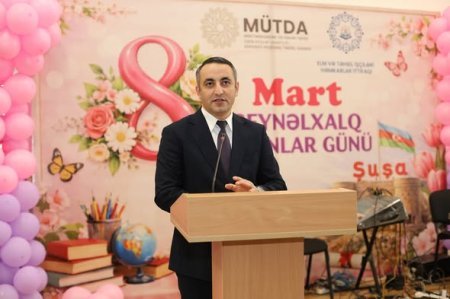 Ağdam şəhər 1 nömrəli tam orta məktəbdə 8 Mart – Beynəlxalq Qadınlar Günü münasibətilə tədbir keçirilib