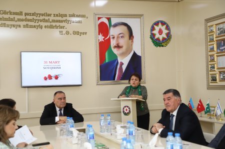 Bitki Mühafizə və Texniki Bitkilər Elmi-Tədqiqat İnstitutunda 31 Mart – Azərbaycanlıların Soyqırımı Günü münasibətilə anım tədbiri keçirilmişdir