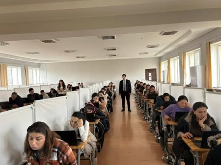 Psixoloq, laborant, mühasib və kargüzar vəzifələrinə işə qəbul üzrə müsabiqənin test imtahan mərhələsi keçirilib