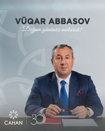 Vüqar Zakir oğlu Abbasov – uğurlu həyat yolunun növbəti zirvəsi