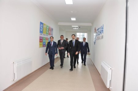 Nazir müavini Şamaxıda müəllim və valideynlərlə görüşdü - Fotolar