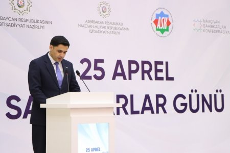 Naxçıvan Sarayında Sahibkarlar Gününə həsr olunmuş tədbir keçirilib