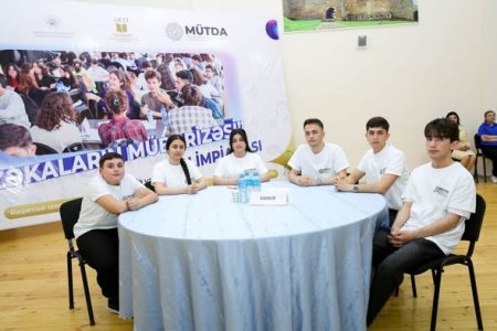 “Zəkaların mübarizəsi” olimpiadasının bilik yarışının region mərhələsi keçirilib