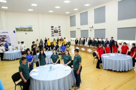 “Zəkaların mübarizəsi” olimpiadasının bilik yarışının region mərhələsi keçirilib