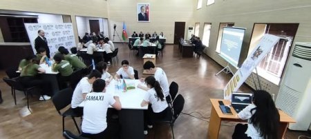 “Zəkaların mübarizəsi 2” olimpiadasının bilik yarışının region mərhələsi keçirilib