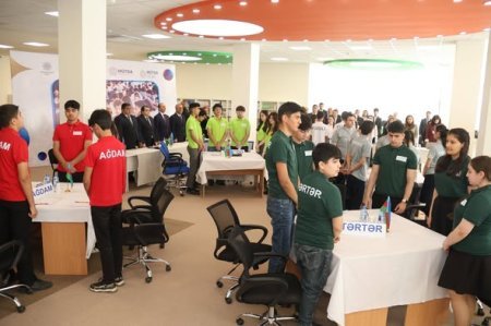 ‎“Zəkaların mübarizəsi” olimpiadasının bilik yarışının region mərhələsi keçirilib