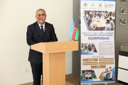 ‎“Zəkaların mübarizəsi” olimpiadasının bilik yarışının region mərhələsi keçirilib