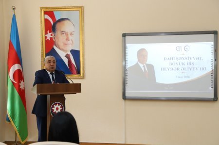Bitki Mühafizə və Texniki Bitkilər ETİ-də Ulu Öndər Heydər Əliyevin 103-cü ildönümünə həsr olunmuş tədbir keçirilib