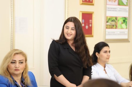 Bitki Mühafizə və Texniki Bitkilər ETİ-də “12 May – Beynəlxalq Bitki Sağlamlığı Günü” münasibətilə tədbir keçirilib