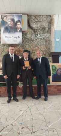 Xalq Şairi Musa Yaqubun 89, ibtidai sinif müəllimi Rza Mahmudovun 90 illik yubiley tədbiri keçirildi