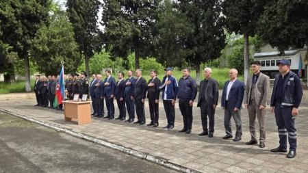 “Şahin” hərbi-idman oyununun zona birinciliyi keçirilmişdir