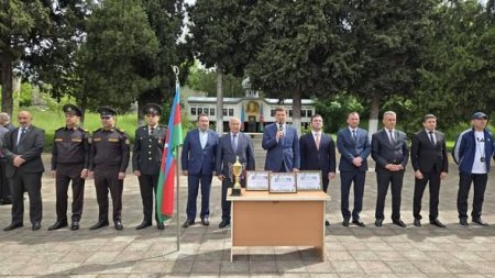 “Şahin” hərbi-idman oyununun zona birinciliyi keçirilmişdir