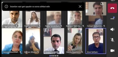 IV və VI sinif şagirdləri üçün təşkil olunacaq monitorinqlərdə imtahan rəhbəri olacaq əməkdaşlarla onlayn görüş keçirib