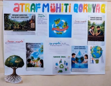 Mərkəzi Aran Regional Təhsil İdarəsinin tabeliyində fəaliyyət göstərən ümumi təhsil müəssisələrində may ayı “həyat bilgisi-təbiət” aylığı elan edilmişdir