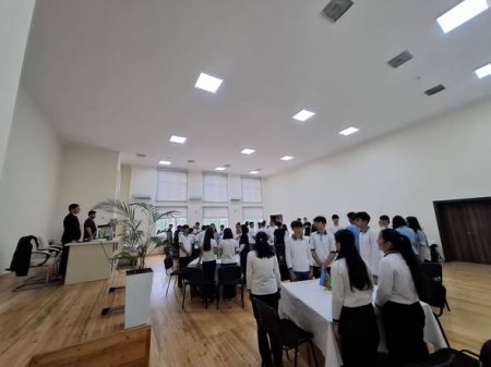 “Şəhərsalma və Memarlıq İli”nə həsr olunmuş intellektual məktəb çempionatının Qarabağ Regional Təhsil İdarəsi üzrə zona mərhələsi keçirilib