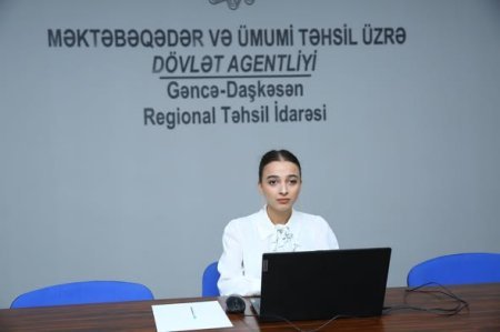 Gəncə-Daşkəsən Regional Təhsil İdarəsinin Mərkəzləşdirilmiş mühasibatlığının Təsərrüfat istismar qrupunun rəhbəri vəzifəsinə işə qəbul müsabiqəsinin müsahibə mərhələsi keçirilib