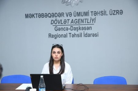 Gəncə-Daşkəsən Regional Təhsil İdarəsinin Mərkəzləşdirilmiş mühasibatlığının Təsərrüfat istismar qrupunun rəhbəri vəzifəsinə işə qəbul müsabiqəsinin müsahibə mərhələsi keçirilib