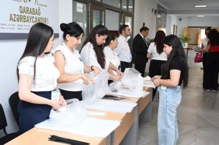 Müəllimlərin işə qəbulu üzrə müsabiqənin test imtahanı mərhələsinə başlanılıb