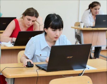 Müəllimlərin işə qəbulu üzrə müsabiqənin test imtahanı mərhələsi yekunlaşıb