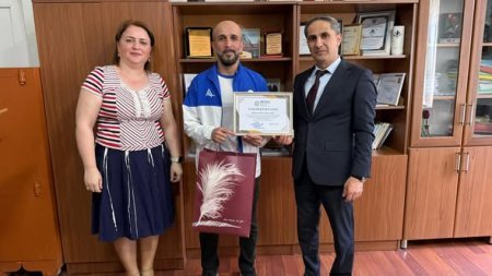 MRİO-da uğur qazanan şagirdlərlə görüş keçirilib