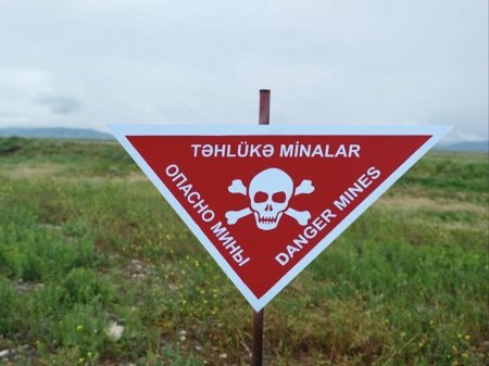 1 740,7 hektar ərazi minalardan təmizlənib