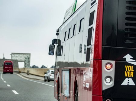 135 nömrəli marşrut xəttində avtobuslar yenilənir