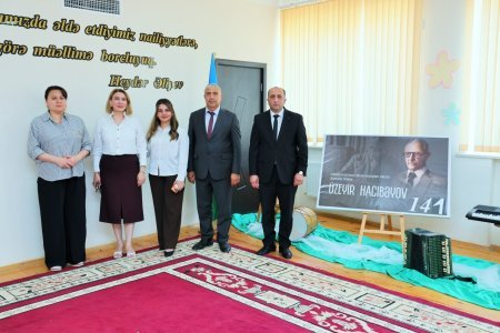 Yevlax şəhəri İmadəddin Nəsimi adına 3 nömrəli tam orta ümumtəhsil məktəbində Milli Musiqi Günü qeyd olunub