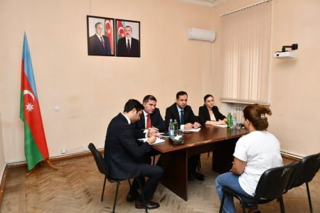 Samux rayonunda vətəndaş qəbulu keçirilib