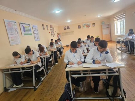 Məktəbdaxili diaqnostik qiymətləndirmələr keçirilib
