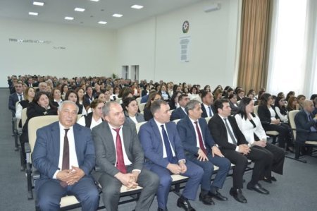 5 oktyabr – Beynəlxalq Müəllimlər Günü münasibətilə tədbir keçirilib